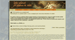 Desktop Screenshot of 18stoleti.cz